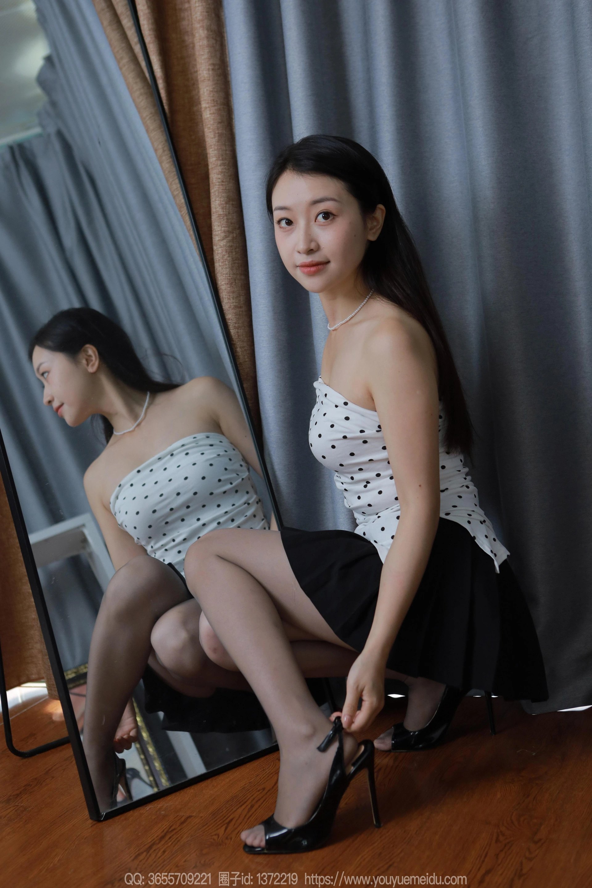 [IESS异思趣向] 2024.06.26 丝享家 1778 小婕《波点套装》 2